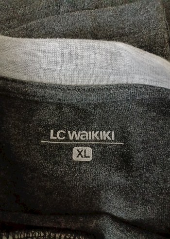 Erkek Uzun Kollu Pamuklu kışlık xl beden Gri  tişört. - Görsel 5