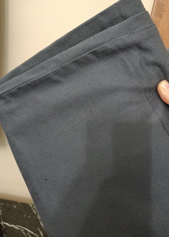 Erkek Gri regular kalıp chino Pantolon - Görsel 5