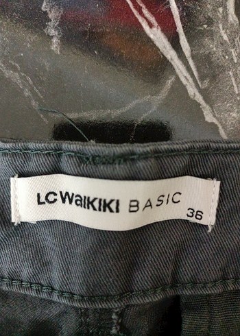 Erkek Gri regular kalıp chino Pantolon - Görsel 4