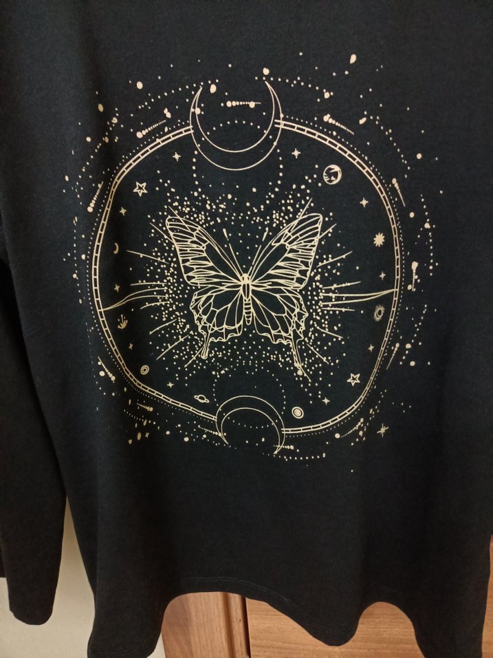 3xl beden Uzun Kollu penye Tişört - Görsel 4