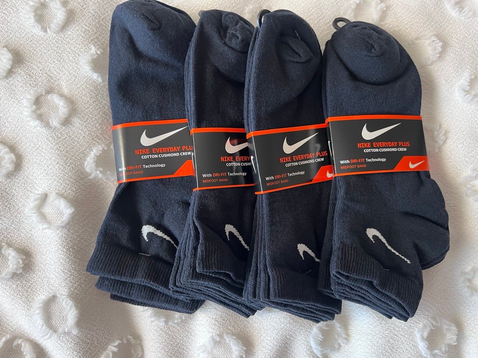 Nike Erkek Siyah Günlük Pamuklu Çorap - Görsel 2