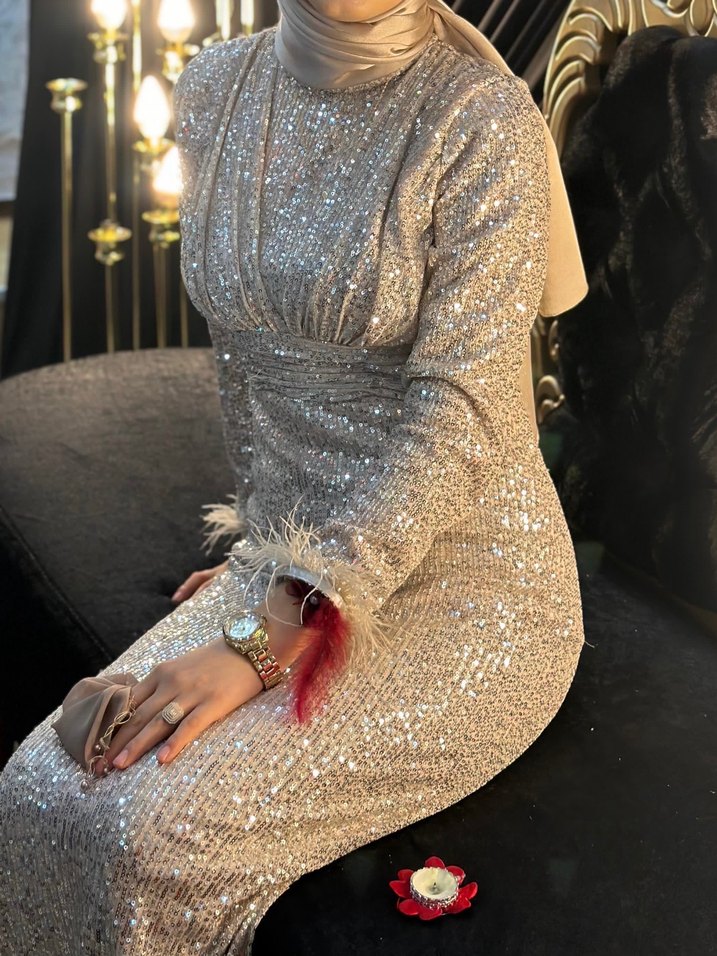 Pullu  abiye - Görsel 2