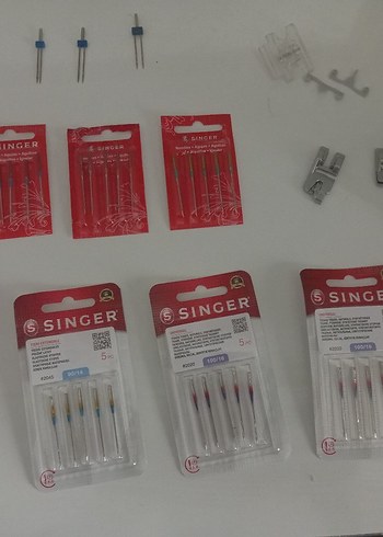 Singer Renkli Dikiş İğneleri ve Aksesuarları