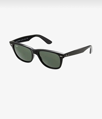 Ray Ban Siyah Yeşil Kemik Cam Wayfarer Unisex Güneş Gözlüğü