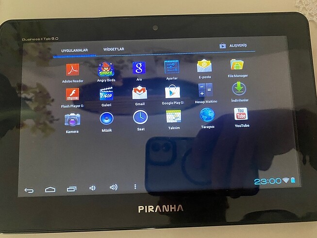 Piranha marka 9inç ekran çalışır durumda
