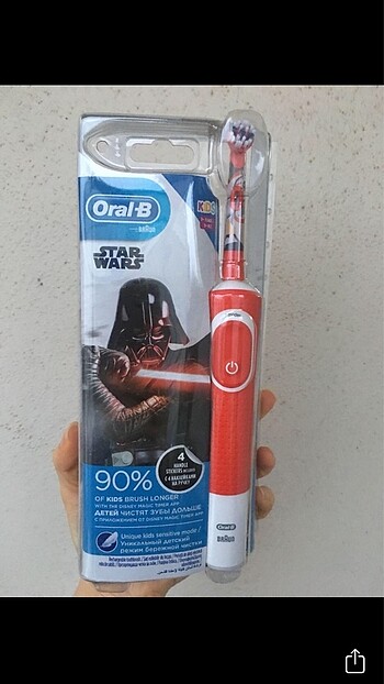 Oral-B Braun Oral B Starwars Şarjlı Diş Fırçası