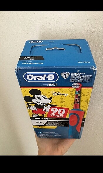 universal Beden Braun Oral B Mickey şarjlı diş fırçası