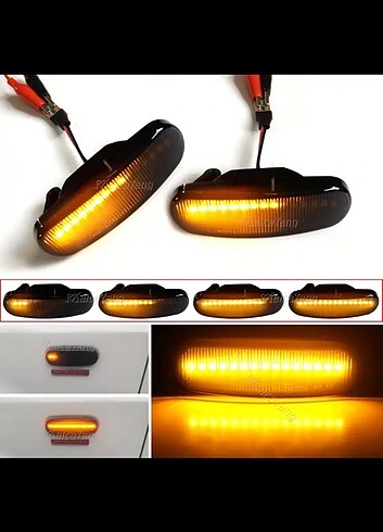 FİAT DOBLO-LİNEA-FİORİNO-PUNTO KAYAR LED ÇAMURLUK SİNYALİ