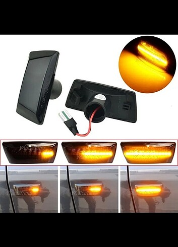 CHEVROLET CRUZE -AVEO KAYAR LED ÇAMURLUK SİNYALİ
