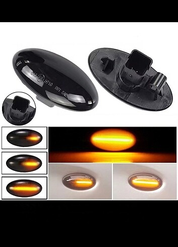 PEUGEOT 107-206-301-307-407-PARTNER KAYAR LED ÇAMURLUK SİNYALİ