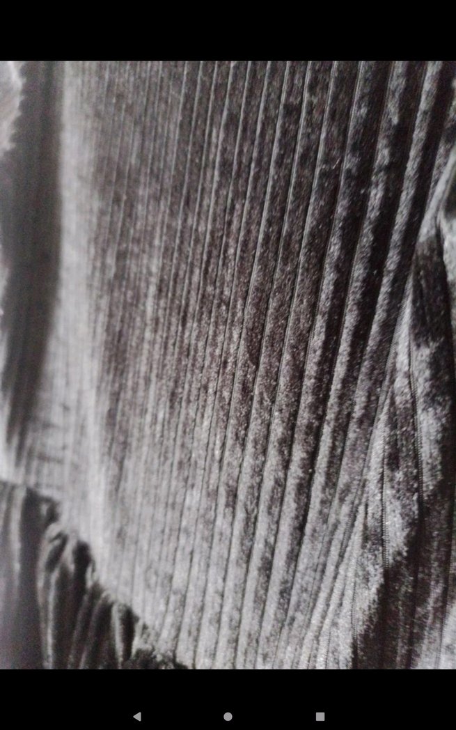 Kız Çocuk Siyah Piliseli Goth Elbise - Görsel 3