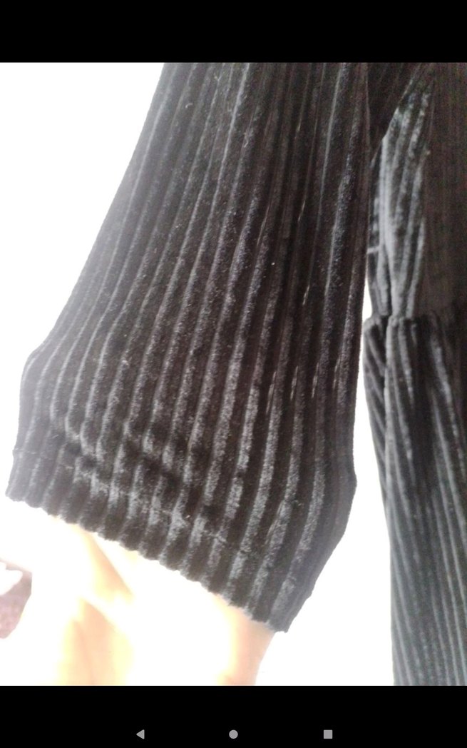 Kız Çocuk Siyah Piliseli Goth Elbise - Görsel 2