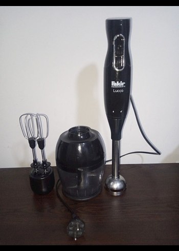 Fakir Lucca Siyah Blender Seti - Görsel 2