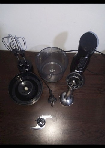 Fakir Lucca Siyah Blender Seti - Görsel 3