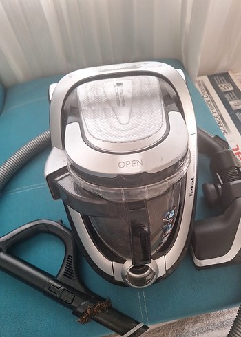 Gri Tefal Süpürge - Görsel 4