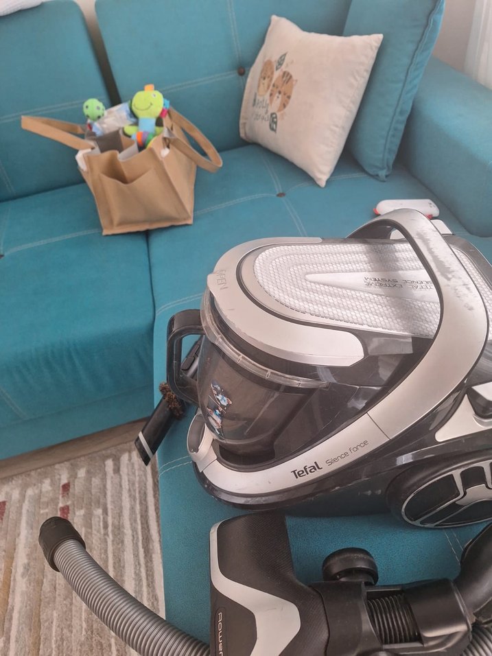 Gri Tefal Süpürge - Görsel 3