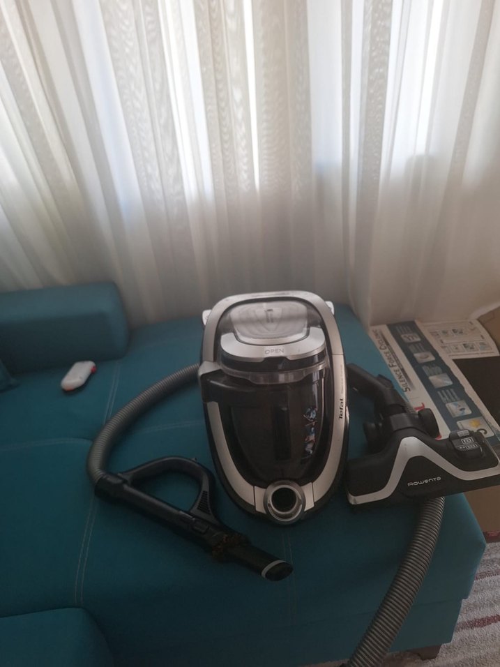 Gri Tefal Süpürge - Görsel 5