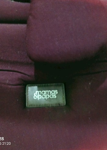 Bordo Bebek Arabası - Görsel 2