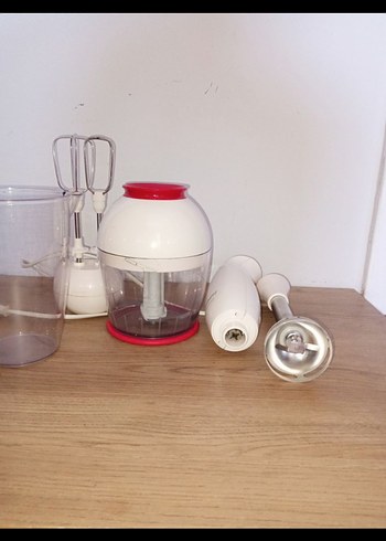 Beyaz Çok Fonksiyonlu Blender ve Doğrayıcı - Görsel 2