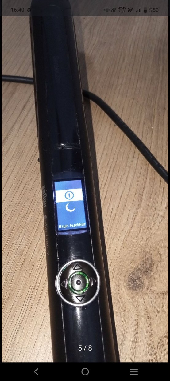 Braun Satin-Hair 7 Siyah Saç Düzleştirici - Görsel 2