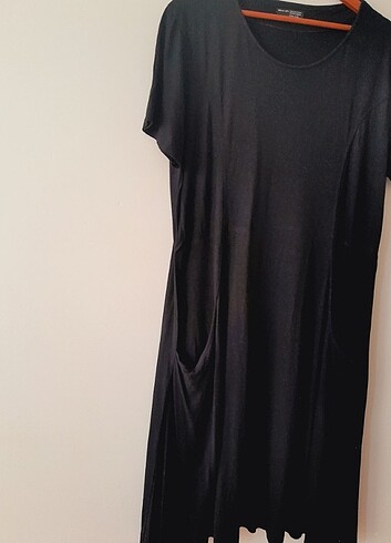 xxl Beden siyah Renk Yazlık elbise 