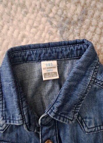 bebek kot gomlek - Görsel 2