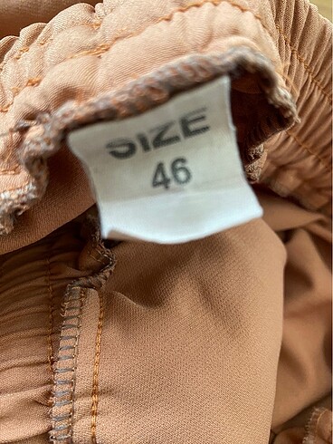 46 Beden camel Renk Pantolon
