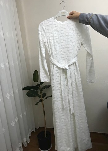 Diğer Uzun Kollu Kuyruklu nikah Elbise