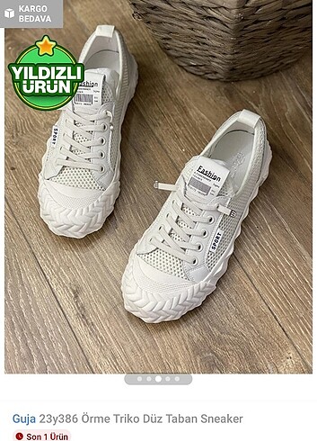 GUJA beyaz sneaker 39 numara.38.5 gibi.