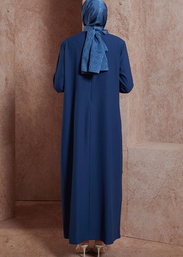 Taş detaylı elbise - Görsel 3