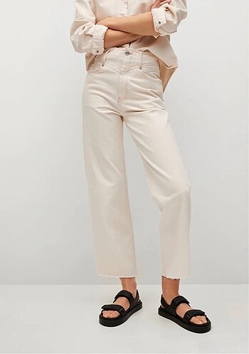 Mango Bej Jeans