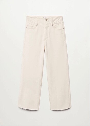 36 Beden Mango Bej Jeans