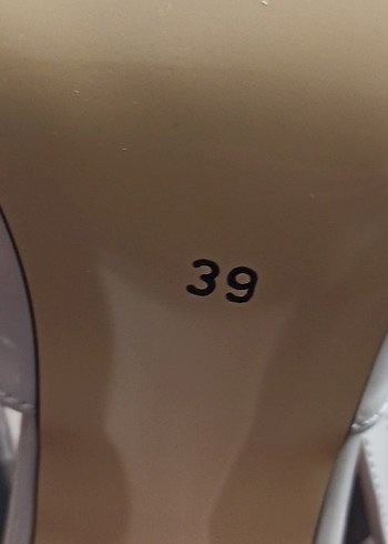 39 Beden ten rengi Renk Bej Stiletto Topuklu Kadın Ayakkabı