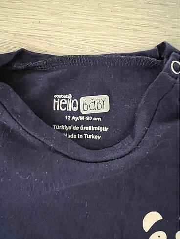 9 Ay Beden Erkek bebek kıyafetleri