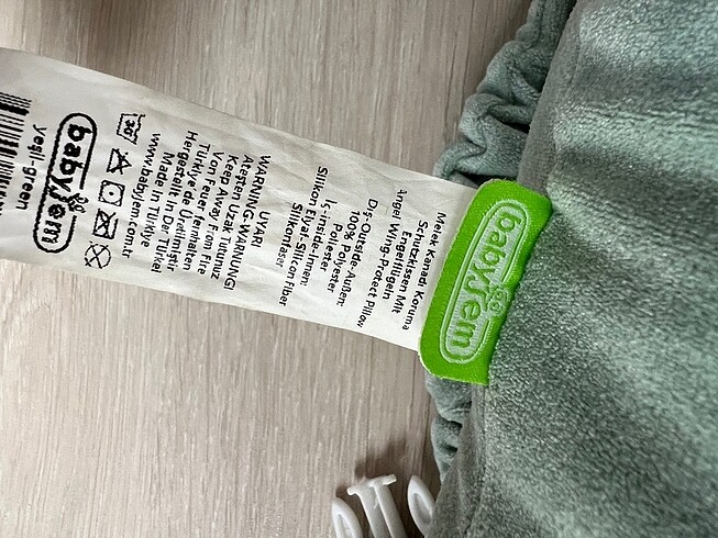 Beden Renk Babyjem Bebek Melek Kanadı Koruma Yastığı