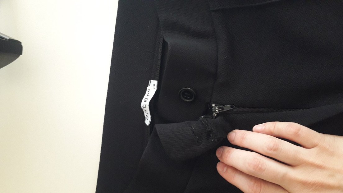 Kadın Siyah  Pantolon - Görsel 2