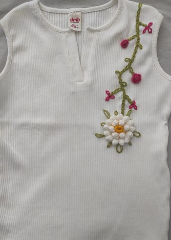 Kız Çocuk tişört özel yapım nakışı - Görsel 2