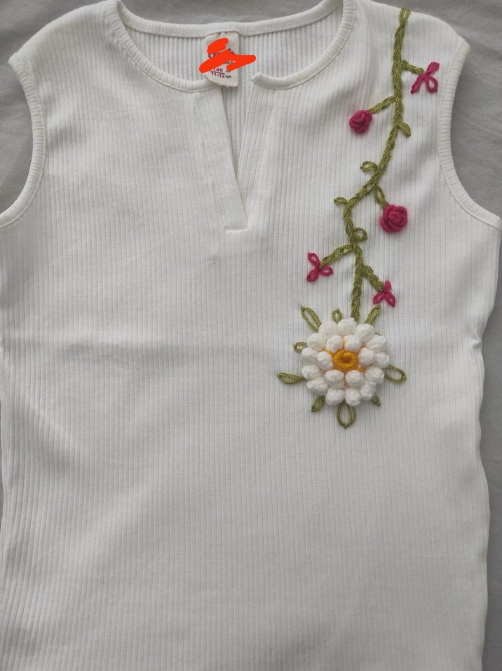 Kız Çocuk tişört özel yapım nakışı - Görsel 3