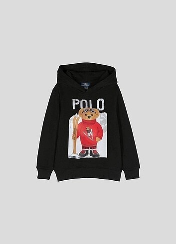 Erkek çocuk teddy bear sweatshirt