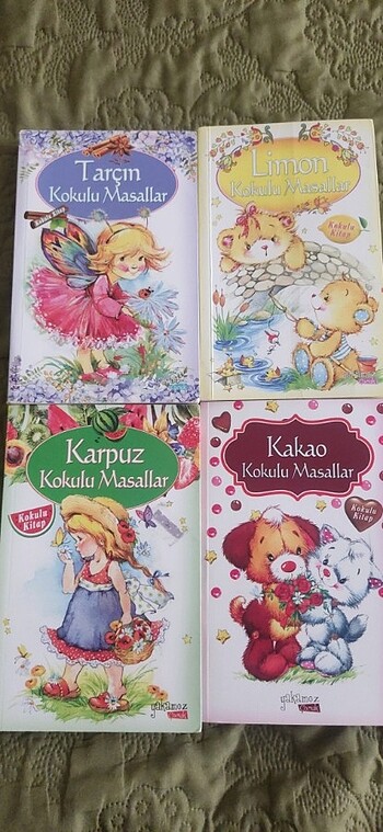 Kokulu kitaplar 4 adet