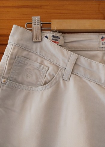 40 Beden US POLO ASSN Kadın Pamuklu Bermuda Şort