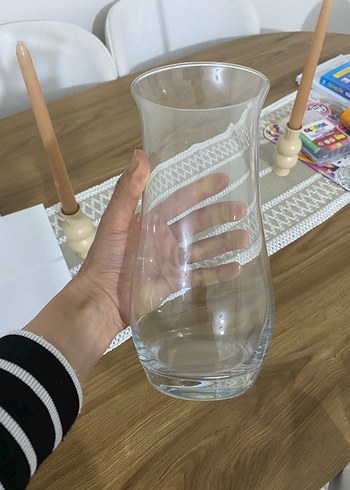 Şeffaf Cam Vazo - Görsel 3