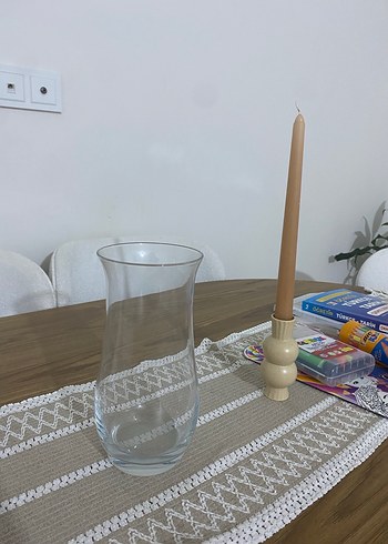 Şeffaf Cam Vazo - Görsel 2