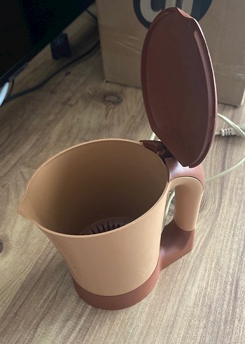 Parlak Kahverengi Elektrikli Su Isıtıcı - Görsel 4