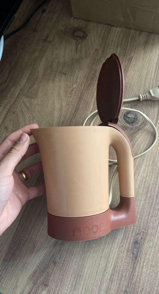 Parlak Kahverengi Elektrikli Su Isıtıcı - Görsel 3