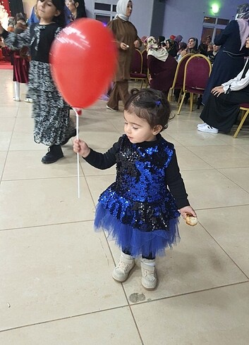 Diğer Abiye bebek elbise parıl parıl 