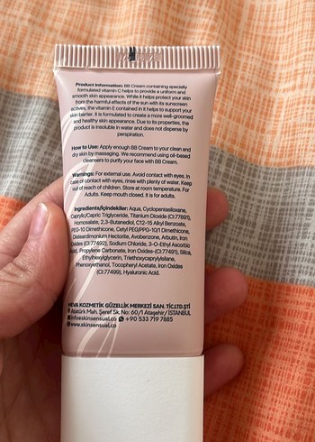 SKINSENSUAL Açık Ton BB Krem SPF50+ 50 ml - Görsel 2