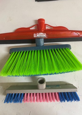 Renkli Süpürge Başlıkları 3 adet 151tl
