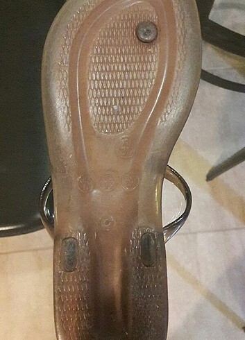 35 Beden kahverengi Renk Terra@Agua Plaj Terliği