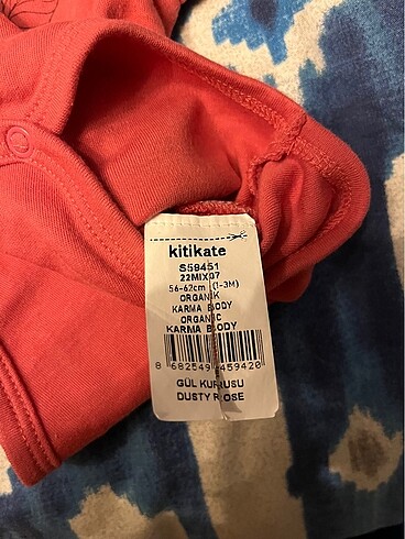 KitiKate Kitikate Kısa Kol 1-3 Ay Zıbın